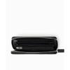 Silver Brooch Round Zip Leather Long Wallet NF1710KP00000 [Lacoste] [Official]