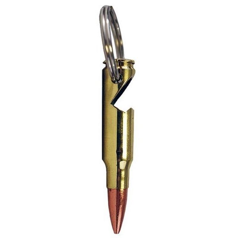 Bullet Shell Shape Bottle Opener Beer Soda Gold Keychain Key Ring Bar Tool Gifts
