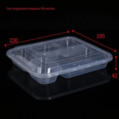 Disposable Square Meal Boxes