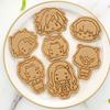 Cartoon Dämon Cutter Form Slayer Figur Cookie Pressen Figur 3D Backen Geschenk