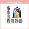 Pokemon Backpack Galaxy Travel Laptop School Shoulder Bag Rucksack New 2017