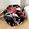 1pc Japanese Cranes Automatic Folding Umbrella, Heavy Duty 8 Rib Iron Frame,  Suitable for Travel, Daily Use, Birthday, Decor Gift m0104014