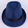 Straw Trilby Sun Hat Mens Ladies Womens Summer Panama Designer Fedora Beach Hat