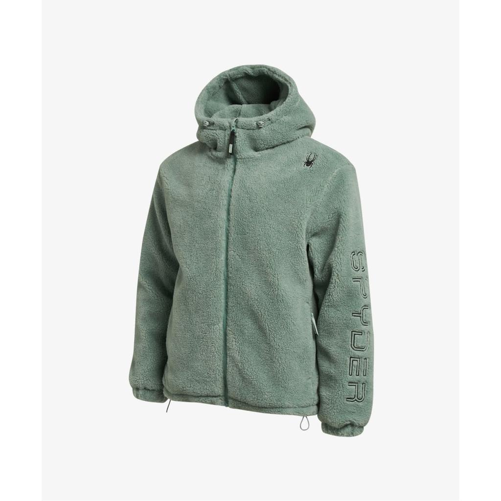 Spyder Unisex Sherpa Fleece Hooded Zip-Up Jacket Sphwcnft307Ulkh