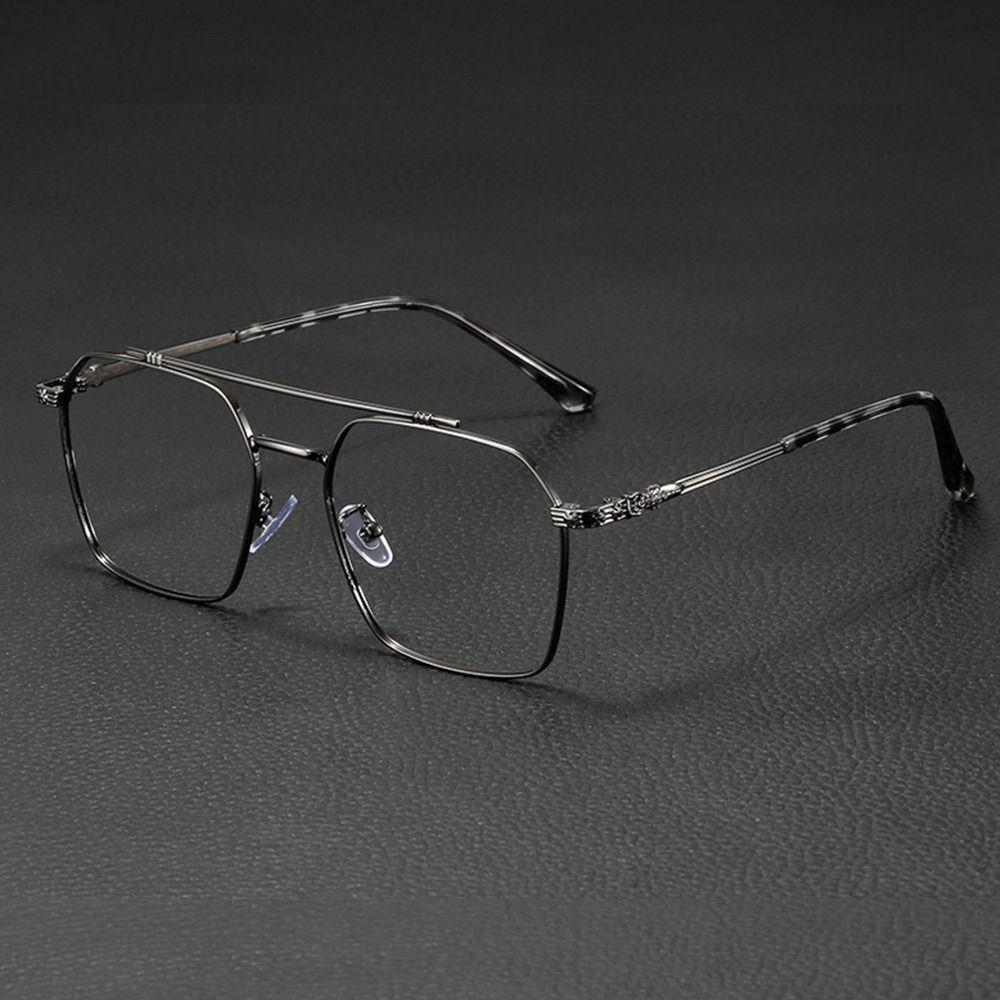 Comfortable Blue Ray Blocking Anti-Blue Light Glasses Eye Protection Ultralight Computer Goggles Metal Frame Eyewear Office