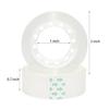 15 Rolls Transparent Clear Tape Refills for Dispenser, Sturdy Tape(Not Easily Tear), 0.7 Inch, 27.3 Yard, Perfect for Office, Home, School