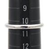 Used TIFFANY&Co. Ring Curved band EU#50.5 Pt950Platinum/diamond 3.19g Platinum El Saperetti