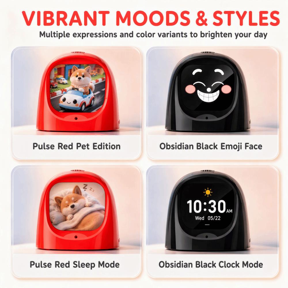 33 Languages Car AI Desktop Robot Car Smart Electronic Pet  Multi‑language Practice