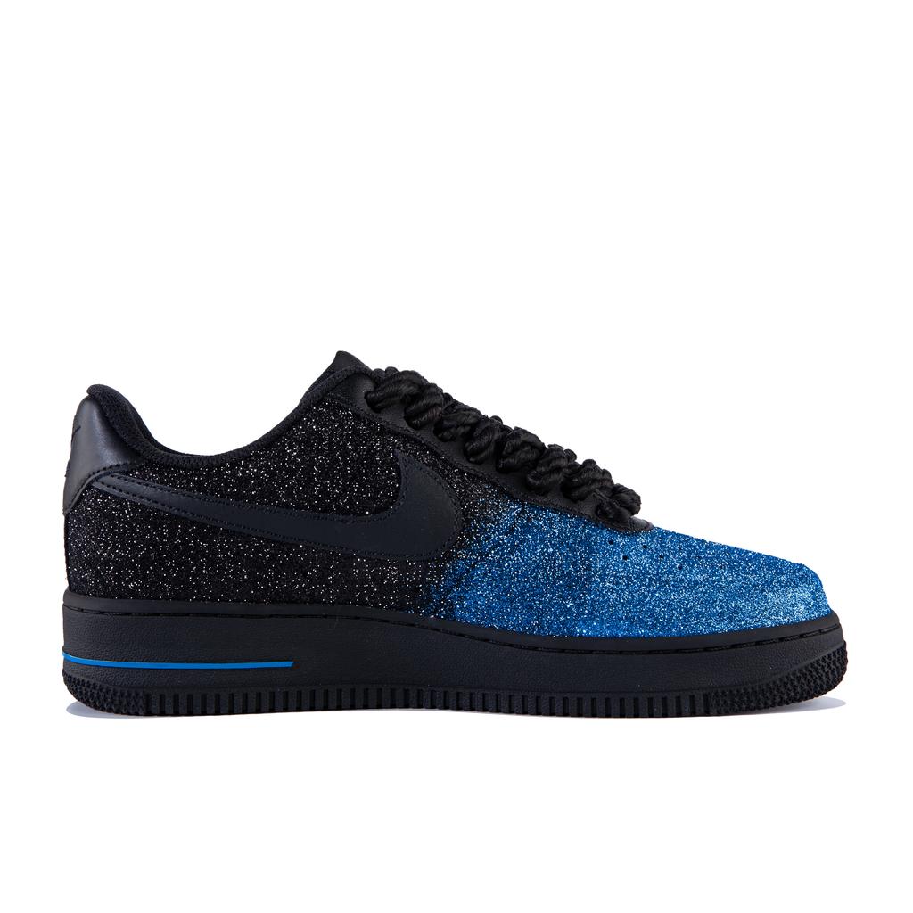 Nike Air Force 1 FOMO Wear resistant And Lightweight Low top Skateboard Shoes Men's Blue CW2288-001(Team358-)
