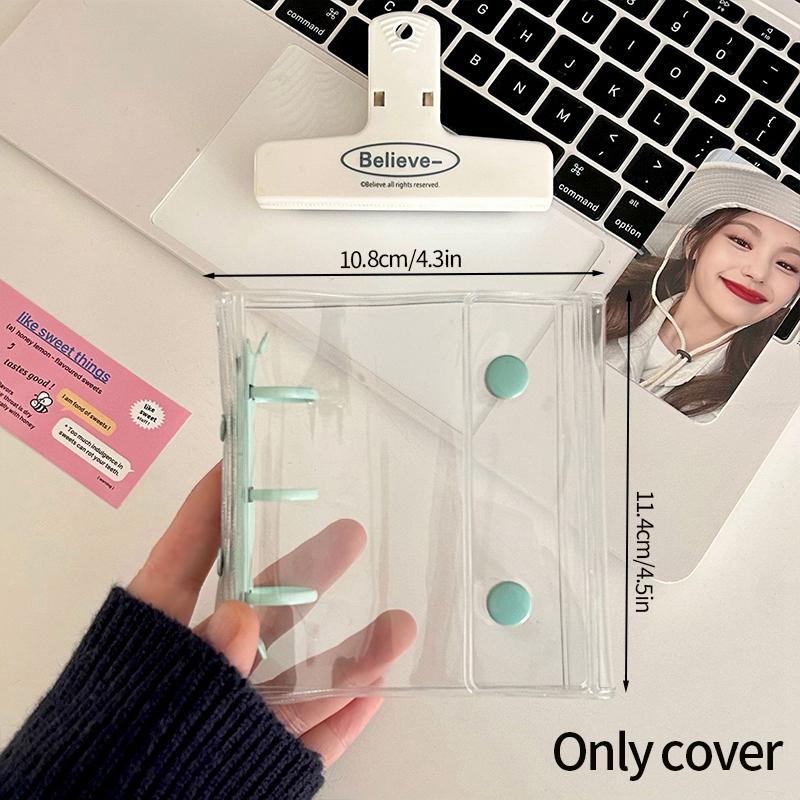 A8 Binder Photocard Holder Idol Cards Collect Book Cute Photo Album Kpop Card Holder Binder Background Kpop Album