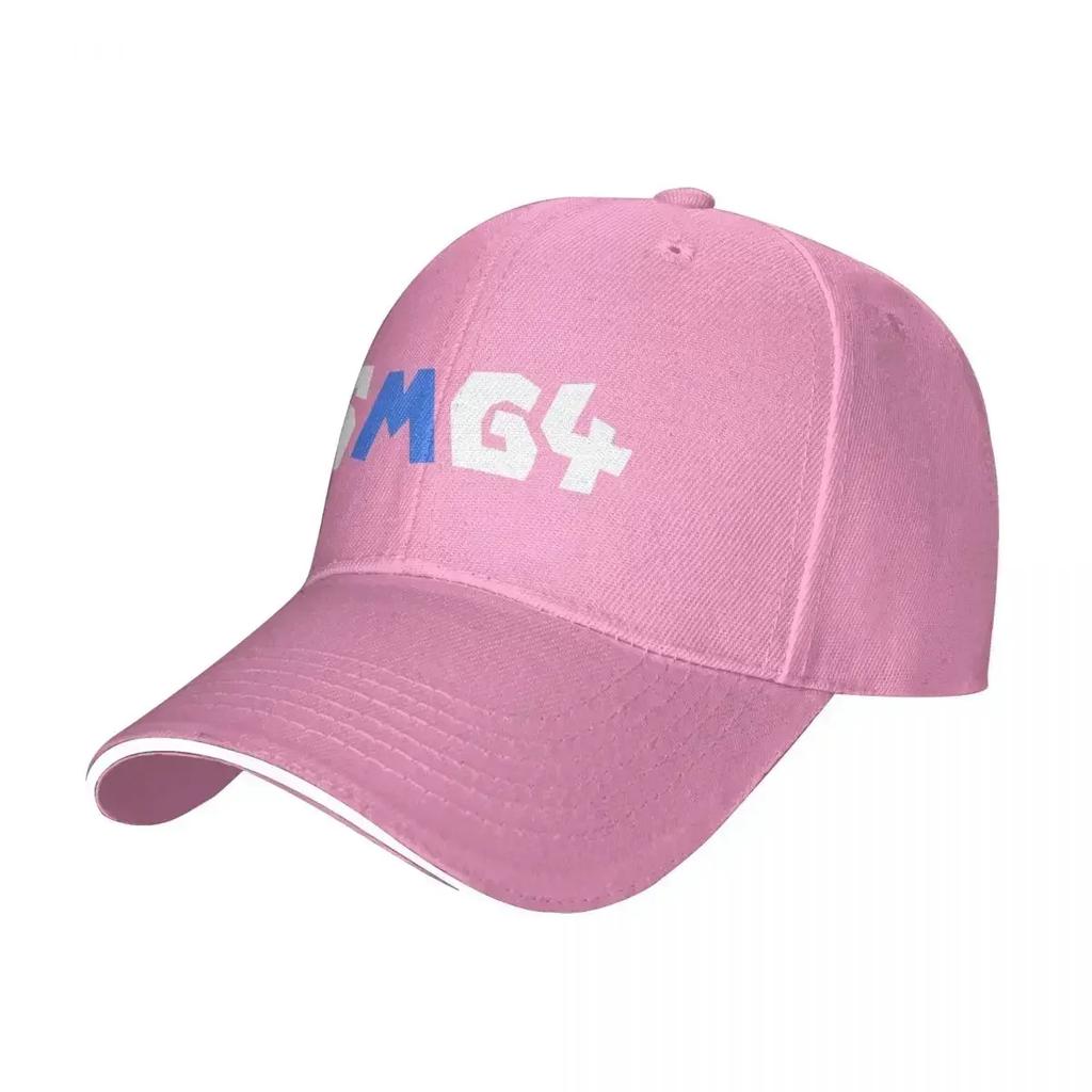 New Smg4 Merch Smg 4 Logo Baseball Cap Luxury Unisex Hat Bobble Hat Women'S Golf Wear Unisex'S
