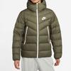 Nike Sportswear NSW Down Fill Sports Hooded Stay Warm Down Jacket Green Men's CU0226-380