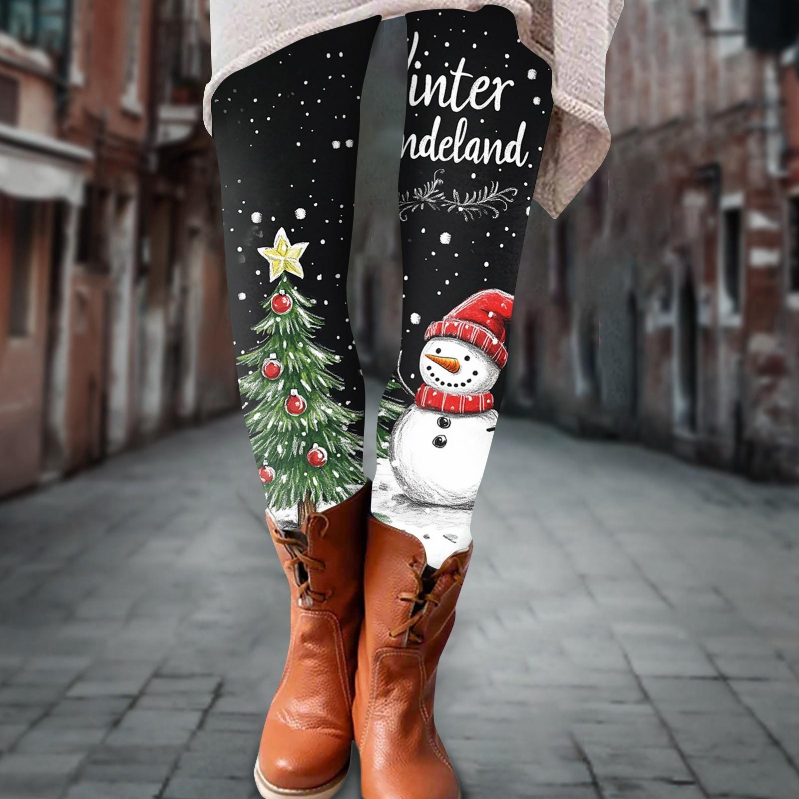 

Женские брюки, эластичные мягкие хлопковые леггинсы с принтом, повседневные домашние пижамы XXXL чёрный