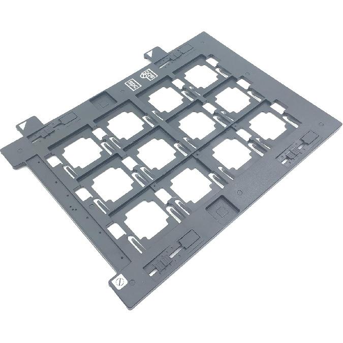 (12 Holes 35 mm Slide Holder Negative Photo Scanner Film Strip Holder Slide Holder Compatible with Epson Perfection V700 V750 V800 V850