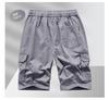 Men's Large Cotton Casual Work Shorts - European & American Summer Style