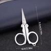 Folding Pocket Scissors Multifunctional Stainless Steel Folding Small Scissors Household Mini Thread Cutting Nail Tools Stainles