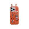 3D Cartoon Ears iPhone Case for Judy & Nick - Compatible with iPhone 17, 16 Pro Max, 15, 14