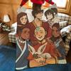 Animation A-Avatar The Last A-Airbender Throw Flannel Cozy Print Blanket, Portable, Durable Machine Washable Cute Cool