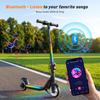 iScooter IK3MAX Kids Electric Scooter 200W Motor 4.5Ah Solid Tires Foldable & Height Adjustable 3-Speed  Electric Scooter for Kids