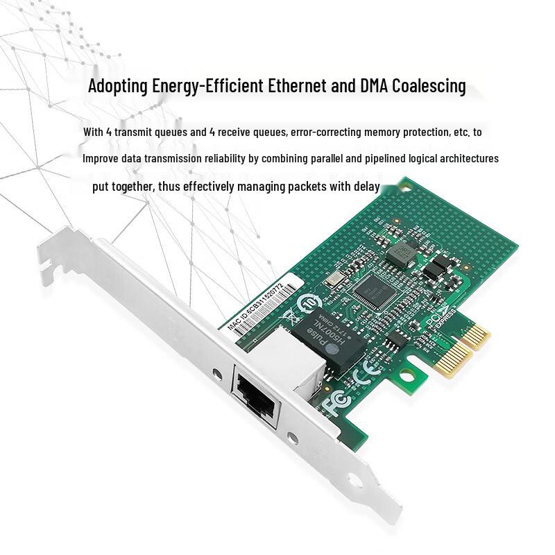 LR-LINK Gigabit PCIe Ethernet-Netzwerkkarte (CN-Version)