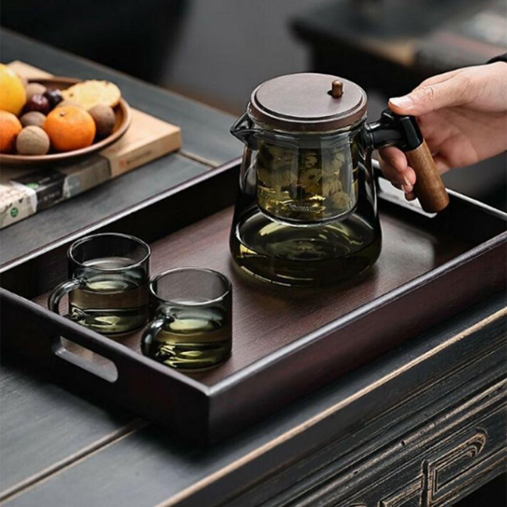 Creative Tea Pot with Infusers 650ML One-button Filtering Teapot  Drinkware