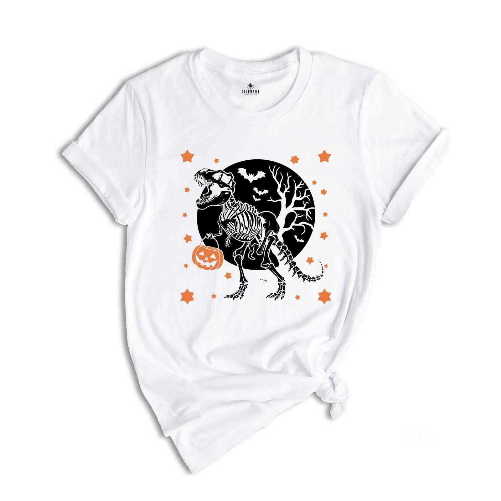 Halloween Dinosaur Shirts, Dinosaur Gifts, Halloween Gifts, Spooky Saurus Shirt, S разноцветный