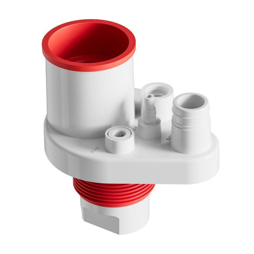 

Sturdy PVC Materials Anti-Odor Connector Triple Connector Drain Deodorizer Water Purifier белый