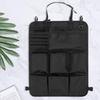 Rücksitz Auto Organizer Sitzrücken Organizer 900D Oxford Schmutzfänger Mit 8 Taschen Für Fahrzeugorganisation Passagierkomfort
