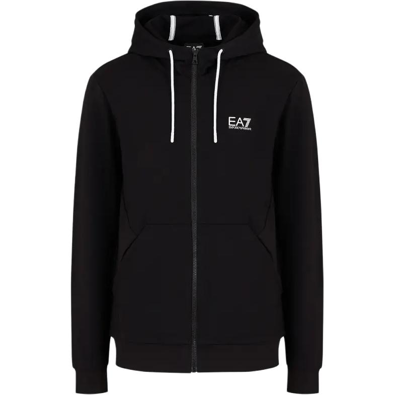 EMPORIO ARMANI Zip-Up Drawstring Hoodie 3DPM53-PJ05Z-1200