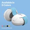 ALPINE HEARING PROTECTION MUFFY BABY CLASSIC BLU Earmuffs with and Noise Reduction for Blue Headband, Soundproofing, Babies,