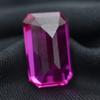 CERTIFIED Ruby Pink Loose Gemstone Natural 9.95 Ct Emerald Shape Ring Size AR-3704-SA