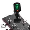 AROMA AT 01A Rotatable Clip On Tuner LCD Display for Chromatic Guitar Bass Ukulele Violin