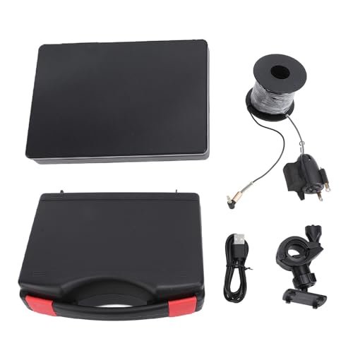 Portable Underwater Fishing Camera, 1080P HD Fish Finder Camera with 4.3-inch Screen, 220° Wide Angle, 30m Cable, for Ice Lake Sea Boat Kayak Fishing