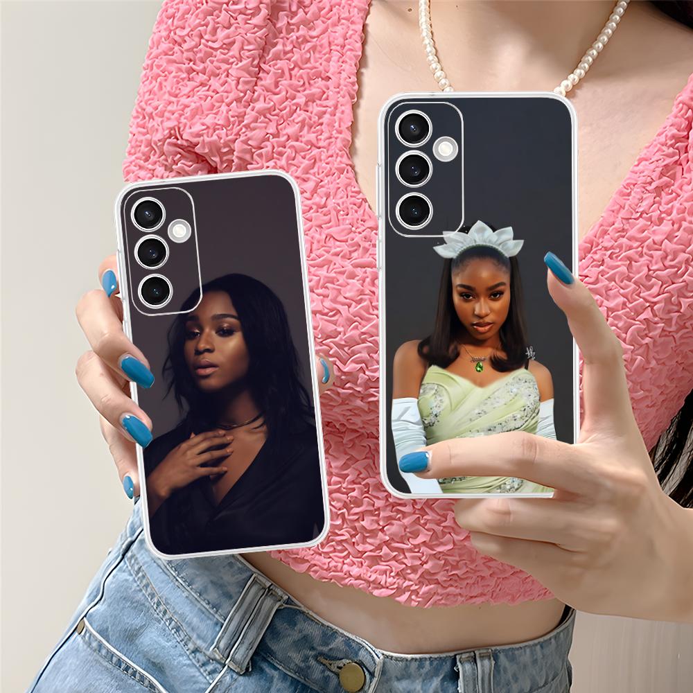 Normani Kordei Transparante Mobiele Telefoonhoes voor Samsung Galaxy S25 S24 S23 S22 S21Plus FE Ultra Kleurrijke Hoes