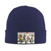 Rock Gorillaz Strickmützen Damen Herren Beanie Mützen Herbst Winter Mütze Acryl Gothic Hip Hop Freizeitmützen