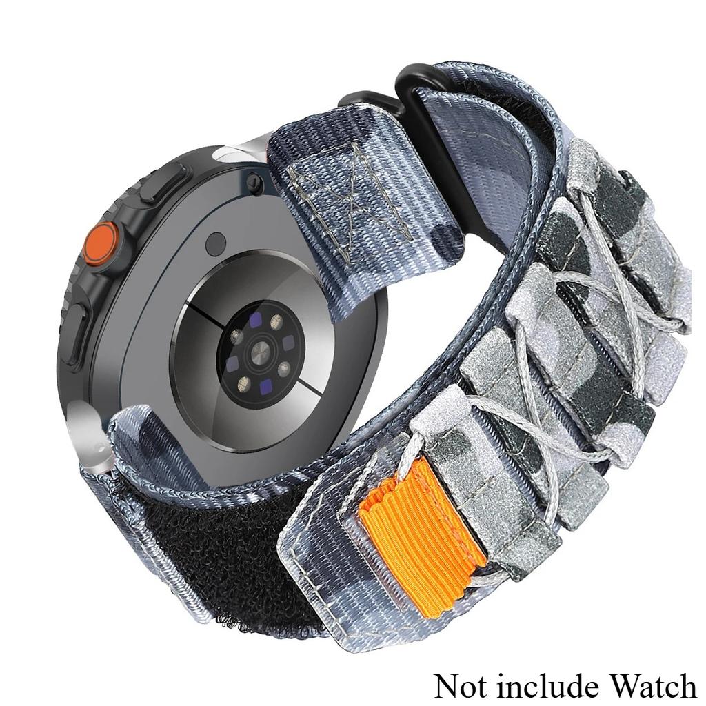 Nytt nylonband för Samsung Galaxy Watch 8/8 Classic Ersättningsarmband Sportklockband Correa för Watch ultra2025/7 47mm Band
