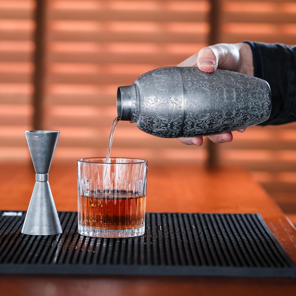 Bar Cocktail Shaker Boston Shaker Stainless Steel Engraving Shaker Bar Accessory Bartender Tools For Home And Bar