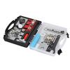 Dowel Jig Drill Hole Guide Locator Aluminium Alloy Drilling Tool Set Kit for Woodworking