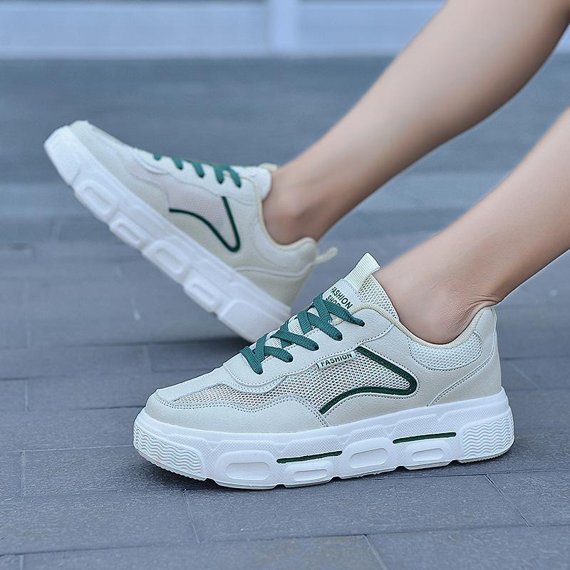 2020 Spring And Summer Breathable Mesh Shoes Board Shoes Casual Fashion Dad Shoes Platform Versatile Sports Shoes Women'S Shoes