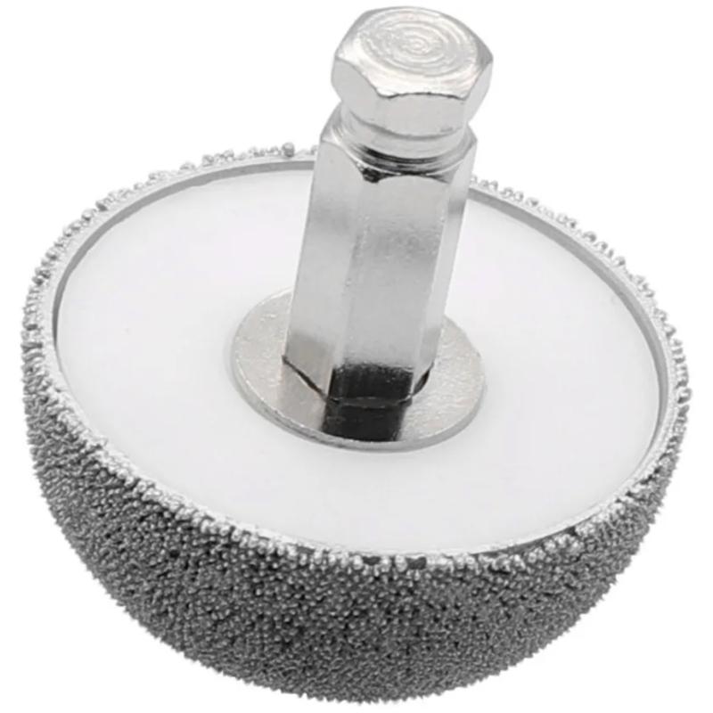 Sturdy Aluminum Anodizing Flared Contours Wheel Portable Buffing Wheel For Quick Rubber Removal And Polishing Tasks 1