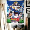 Captain Tsubasa Wall Tapestry Aesthetic Wall Hanging Printed Fabric Blanket Decorative Tapestries for Bedroom Living Room Home Decor