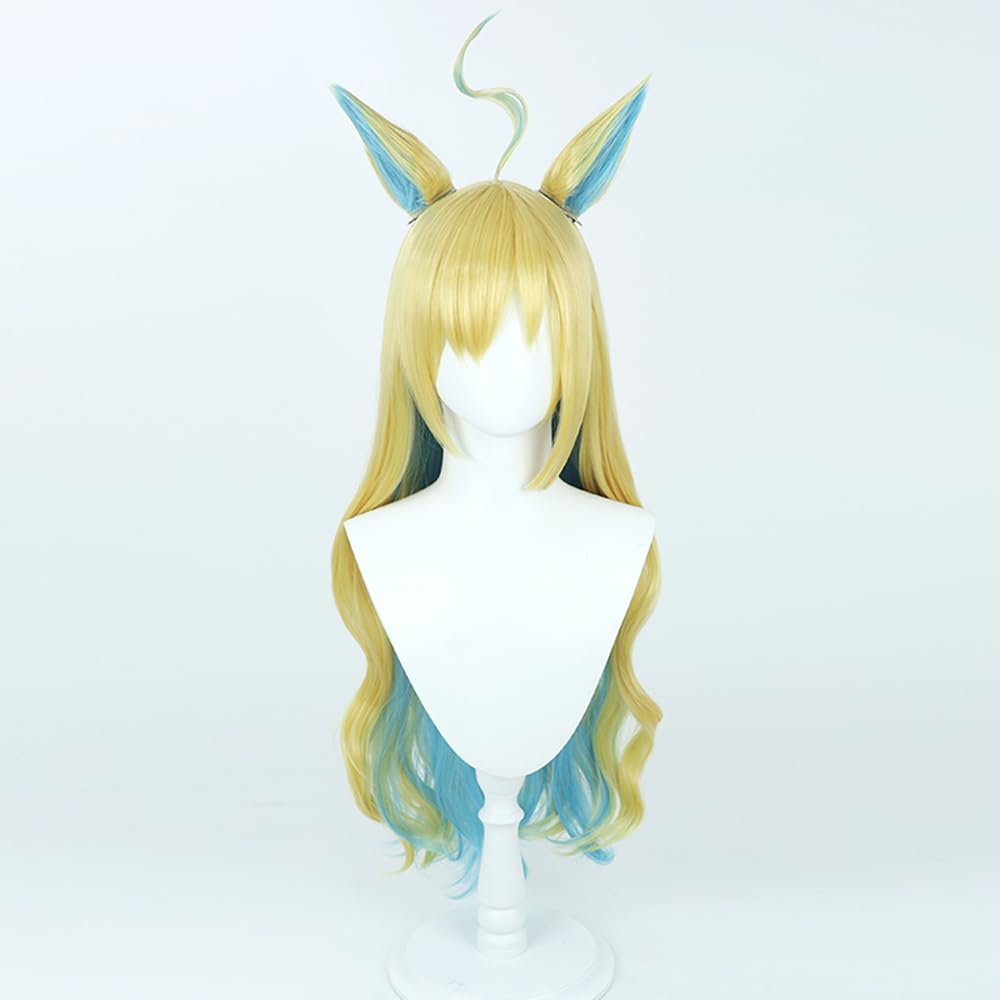 Neo Universe Cosplay Wig, Costume, Wig Accessory, Disguise, Halloween, Event, Cosplay, Photography (Body, Ears, Tail)