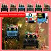 2D Christmas Decoration Pendant Christmas Tree Tag Theme Party Crafts Ornament