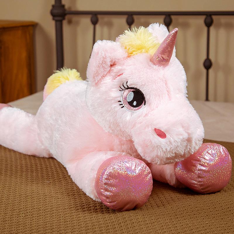 Stuffed Animals Unicorn Plush Doll Toy Animal  Cartoon Toys Birthday Kids For