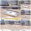 304 Stainless Steel Gastronorm Food Pan with Lid