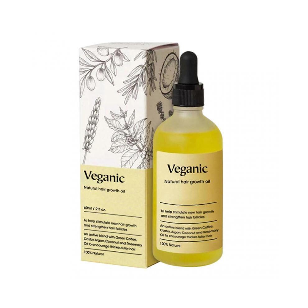 (1pcs) Veganic Hair Growth Oil with Rosemary - Deep Nourishing Formula for Hair Loss Prevention | Promote Healthy Hair Growth for All Skin Types