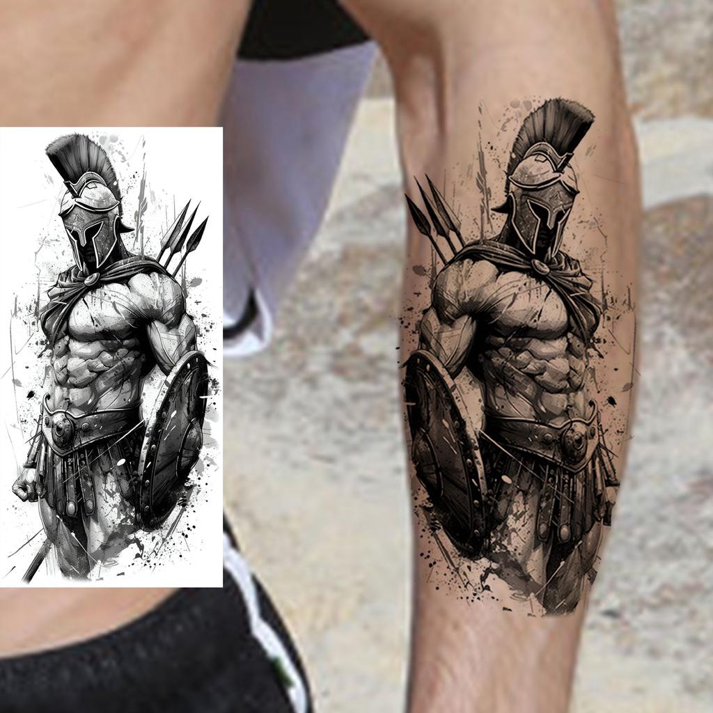 1 Sheet Fashion Dragon Temporary Tattoos For Men Adults Women Forearm Arm Leg Waist Tattoo Sleeve Sticker Disposable Decoration