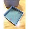 Used Star Jewelry Necklace Ruby 0.15ct Mysterious Heart K18WG