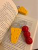 1pc Household Cute Magnetic Bottle Opener, Tomatoes On Sticks Cheese Refrigerator Sticker, Decorative Bottle Opener