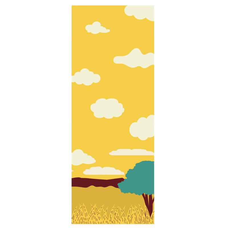 OEING Thickened Rubber Yoga Mat